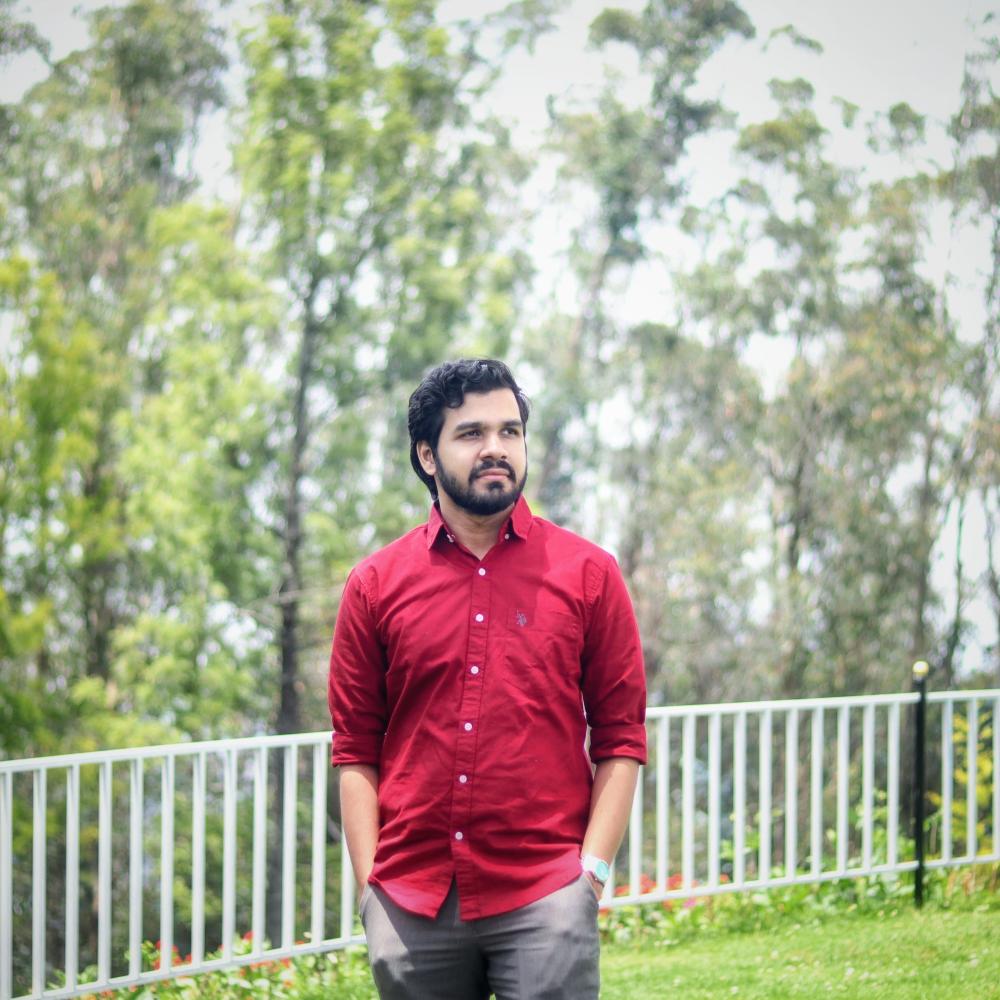 Portrait of muhammed afsal villan