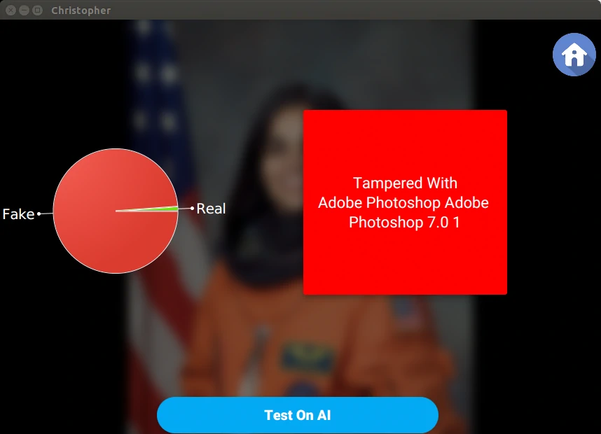 Fake Image Detection using Machine Learning